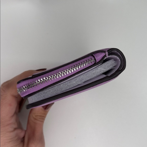 NWT Kate spade Lena wallet wisteria purple small l zip - Picture 8 of 13